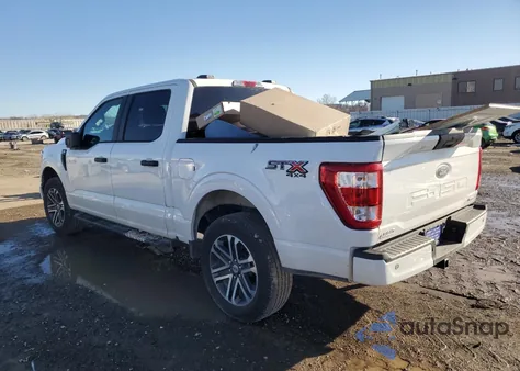 2022 Ford F150 Supercrew из США, поврежденный, VIN 1FTEW1EP8NKE79358